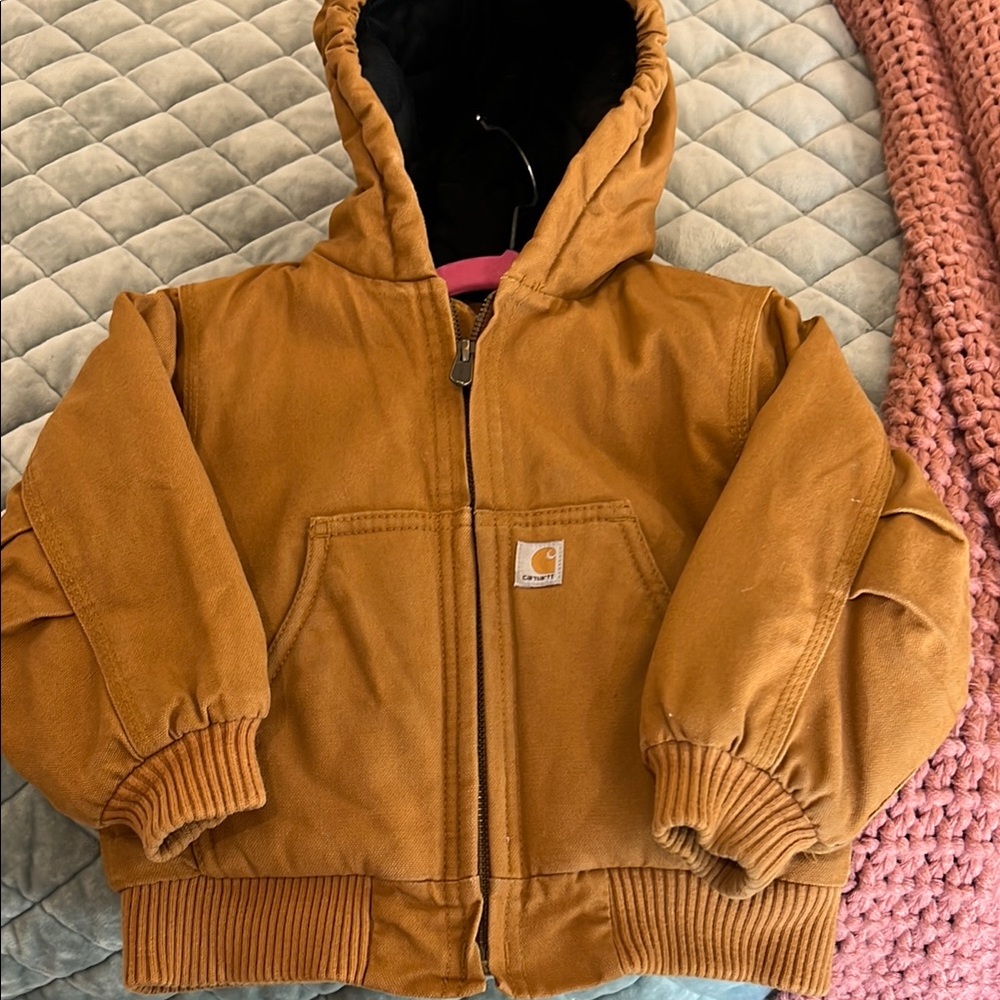 Carhartt Brown Hooded Jacket